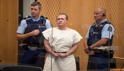 المتهم بقتل 51 مسلماً في مسجدي نيوزيلندا لا يأكل ولا يغتسل ولا يعتقد أنه مذنب