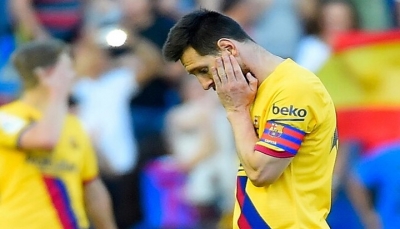 برشلونة يتجرع خسارة مفاجأة أمام ليفانتي
