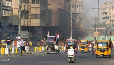 الاحتجاجات تتواصل في العراق بالتزامن مع مساعي أممية لإيجاد حل للأزمة