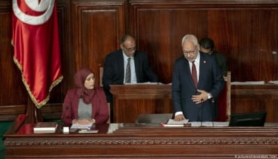البرلمان التونسي ينتخب زعيم حركة النهضة راشد الغنوشي رئيسا له