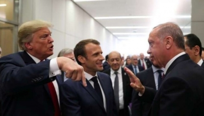 معركة ثلاثية بين ترامب وماكرون وأردوغان تهيمن على قمة حلف الأطلسي