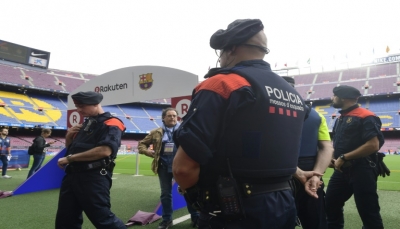ثلاثة آلاف شرطي لحماية الكلاسيكو في برشلونة