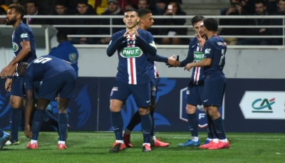 باريس سان جيرمان يتأهل إلى ربع نهائي كأس فرنسا