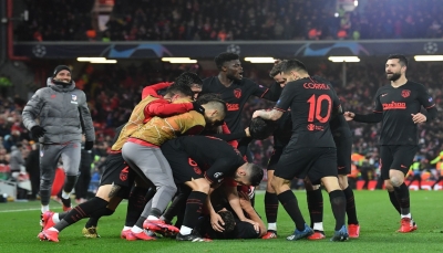 أتلتيكو مدريد يقصي ليفربول من دوري الأبطال بهزيمة مُذلة في عقر دارة