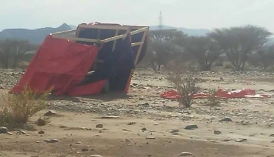 مأرب: عاصفة رياح تضرب مخيمات نازحي "الجوف" ومناشدات للحكومة بالتدخل