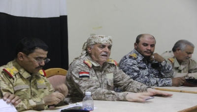 المنطقة العسكرية الأولى تعلن جاهزيتها للتصدي لأي تشكيلات خارجة عن القانون في حضرموت