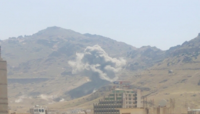 مقاتلات التحالف تعاود قصف مواقع للحوثيين في صنعاء