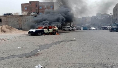 سقوط جرحى في اشتباكات بين عصابات مسلحة وسط مدينة تعز