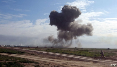 العراق: سقوط أربعة صواريخ على موقع عسكري قرب جنوب العاصمة بغداد