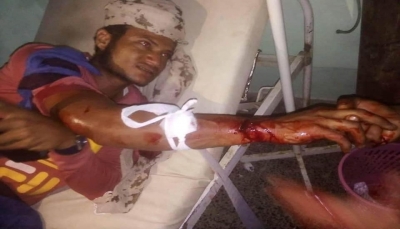 إصابة 7 متظاهرين برصاص مسلحين مدعومين إماراتيا جنوبي تعز