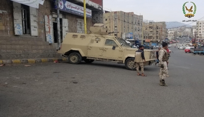 تعز:  قوات الأمن تعلن القبض على عدد من المطلوبين أمنيا والحملة مستمرة