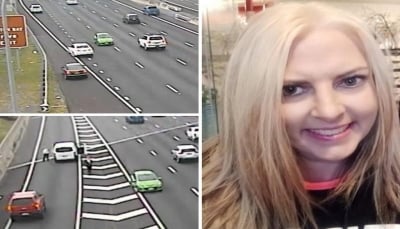 فيديو صادم لامرأة مخمورة تقود عكس الاتجاه على طريق سريع بأستراليا 