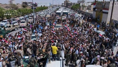 مأرب: الآلاف يستقبلون المختطفين والأسرى المحررين من سجون مليشيات الحوثي