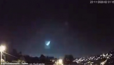 انفجار نيزك فضائي فوق البرازيل مخلفاً بريقاً هائلاً (فيديو) 