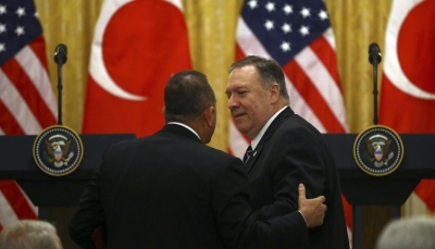 مشادة بين وزيري الخارجية التركي والأميركي في اجتماع "حلف الناتو"