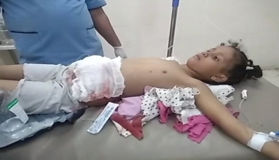إصابة طفلة برصاص قناصة الحوثيين شمالي تعز
