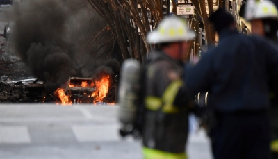 انفجار سيارة مفخخة يهز مدينة ناشفيل الأمريكية والشرطة تصفه بـ"العمل المتعمد" 