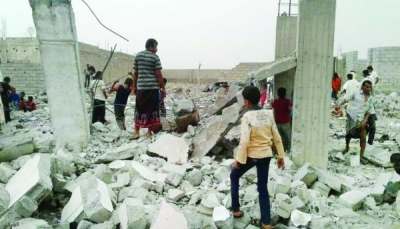 مليشيا الحوثي تفجر منزل أحد المواطنيين غربي مدينة تعز