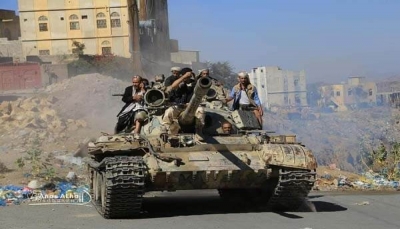 مصرع 20 حوثيا وتدمير عدد من العربات في قصف للجيش جنوبي تعز