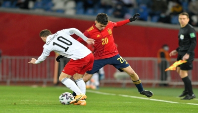 جورجيا تحرج إسبانيا وفوز سهل لإنجلترا وفرنسا في التصفيات الأوروبية للمونديال
