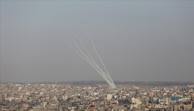 كتائب "القسام" بغزة تعلن استهداف مدينة القدس المحتلة بضربة صاروخية