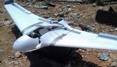 الجيش الوطني يسقط طائرة مسيرة لمليشيات الحوثي غربي تعز