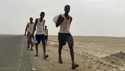 الدولية للهجرة: 1331 مهاجرا من أفريقيا وصلوا اليمن خلال أبريل ومايو