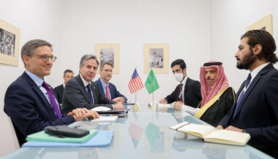 اليمن والتدخلات الإيرانية تتصدران مباحثات وزيرا خارجية السعودية وأمريكا