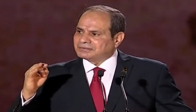 الرئيس المصري: المساس بأمن مصر القومي خط أحمر ولا يمكن اجتيازه شاء من شاء وأبى من أبى