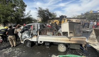 عشية العيد.. 22 قتيلا و47 جريحا في انفجار بسوق في العاصمة العراقية