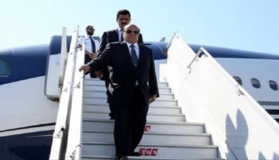 الرئيس هادي يعود إلى الرياض بعد رحلة علاجية دامت نحو شهر