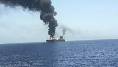 واشنطن: طائرة مسيرة استهدفت ناقلة النفط قبالة عمان