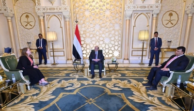 الرئيس هادي يبحث مع السفيرة الأمريكية مجالات التعاون بين البلدين