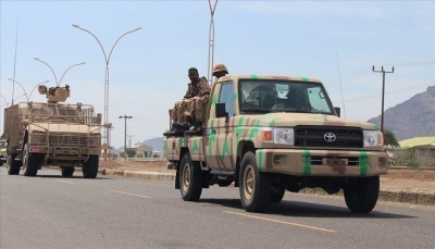 اللواء الثالث عمالقة يحمل القيادي الموالي للإمارات "المحرمي" مسؤولية استهداف معسكر العند