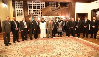وزير الخارجية يستعرض مع السفراء العرب في ستوكهولم مستجدات الأوضاع في اليمن