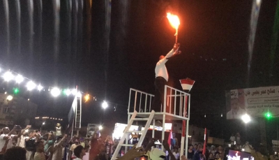 احتفالية في الخوخة توقد شعلة 26 سبتمبر وتتعهد بمواصلة التحرير حتى استعادة الجمهورية