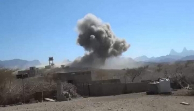 مأرب.. مليشيا الحوثي تستهدف قرى سكنية في مديرية الجوبة بصاروخ باليستي