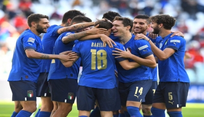 إيطاليا تظفر بالمركز الثالث في دوري الأمم الأوروبية