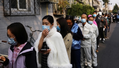 الصين تطالب مواطنيها بتخزين الطعام والمواد الضرورية دون تحديد الأسباب