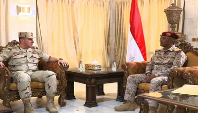 رئيس الأركان اليمني يتطلع لدعم ومساندة عسكرية من جمهورية مصر