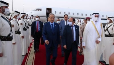 نائب رئيس الجمهورية يصل إلى قطر في زيارة رسمية
