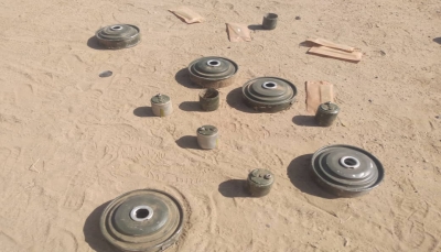 الحديدة.. الفرق الهندسية تفكّك حقلًا من الألغام زرعها الحوثيون في الخوخة