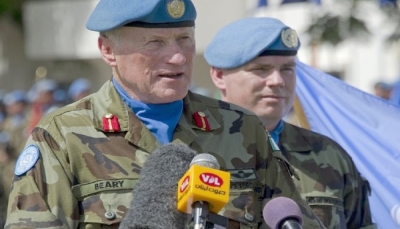البعثة الأممية بالحديدة تعلن تسلم الجنرال الايرلندي مايكل بيري مهامه رسمياً
