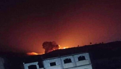 التحالف يعلن تدمير موقع يضم غرف عمليات للتحكم بالطائرات المُسيرة غرب صنعاء