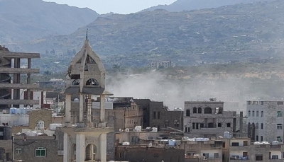 مقتل وإصابة 4 مدنيين بقصف حوثي استهدف معهد صحي شرق تعز