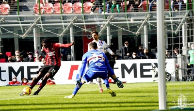 هدف لياو يدفع ميلان إلى صدارة الدوري الإيطالي