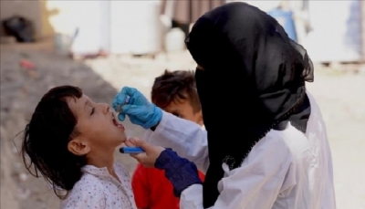 اليمن: تحصين أكثر من مليون و200 طفلا ضد شلل الاطفال في مناطق الشرعية