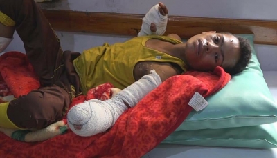 إصابة طفلين وامرأة بقصف مدفعي لمليشيات الحوثي استهدف قرية غرب تعز