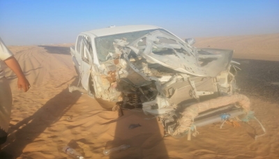 إصابة مدنييّن اثنين بانفجار لغم زرعه الحوثيون على متن سيارة في الجوف