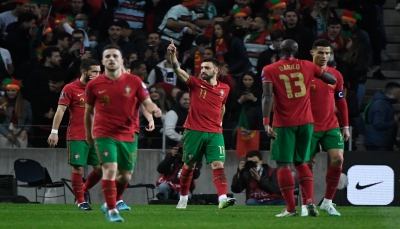 البرتغال تنهي مغامرة مقدونيا الشمالية وتتأهل وبولندا تحسم الصعود